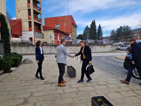 Delovni obisk ministrice mag. Alenke Bratušek z ekipo (2)